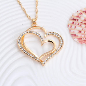Romantic Heart Necklace Set - Brilliant Hippie