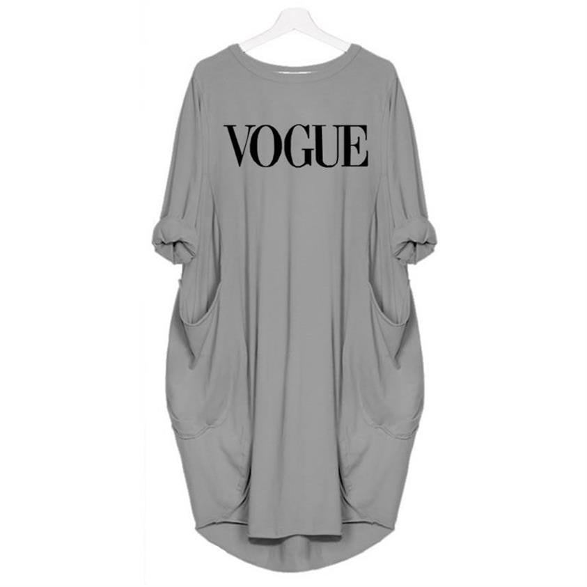 VOGUE Vibe T-Shirt Cropped Dress – Brilliant Hippie