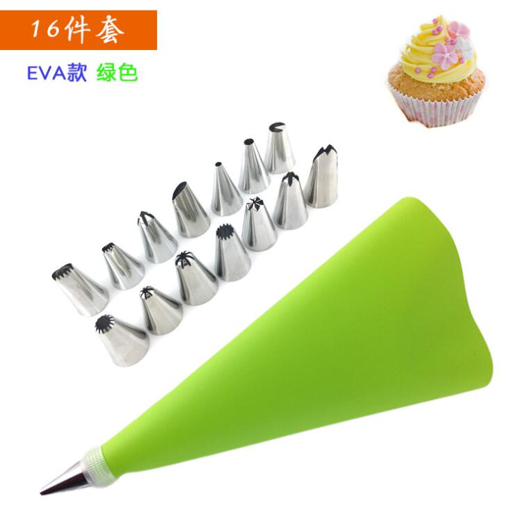 20 PCS Cookie Press Squeeze Gun With Stencil Tools