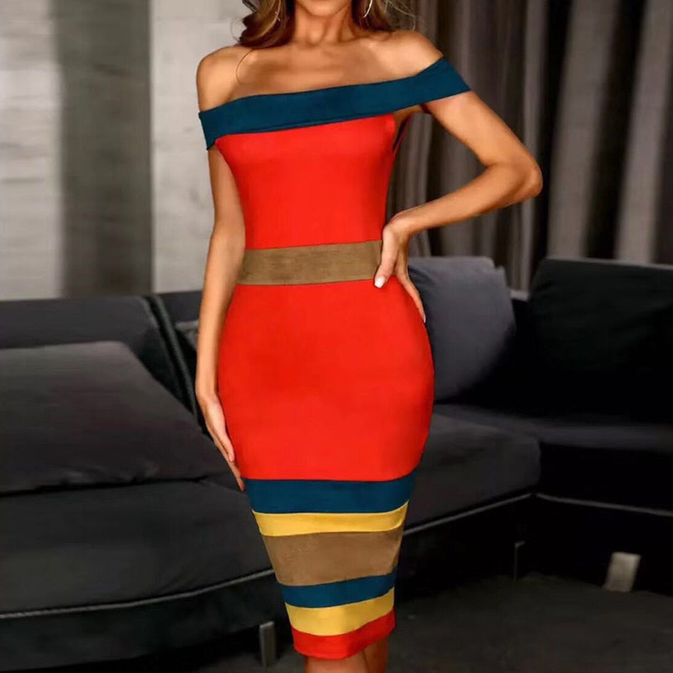 Buy CUPSHE Women's Natasha V-Neck Front Split Dress, Red, X-Small at