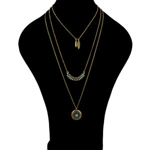 Bohemian Turquoise Collar Necklace - Brilliant Hippie