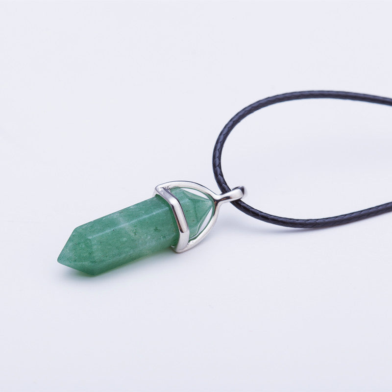 Natural Stone Quartz Choker - Brilliant Hippie