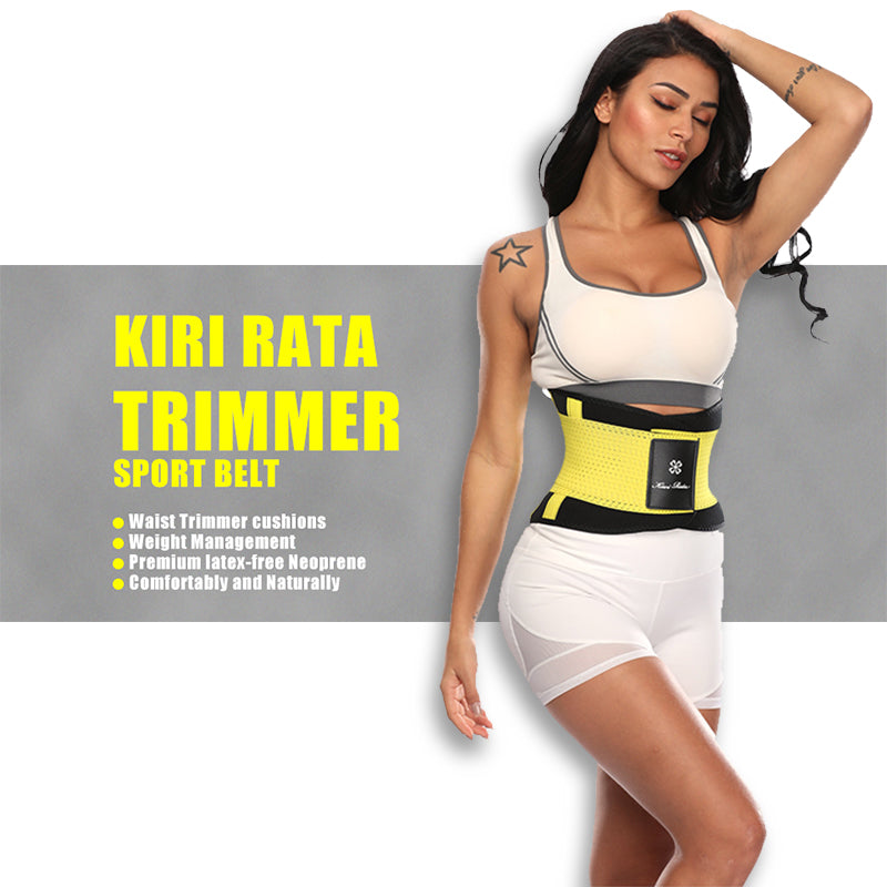 Fashion Waist Trainer Belt Waist Trimmer Weight Loss Fitness Belt