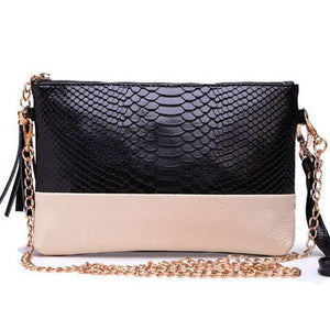 Genuine Leather Crocodile Tassel Handbags - Brilliant Hippie