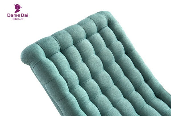 Gloria Modern Design Rocking Lounge Chair Fabric Upholstery and Wood F ...