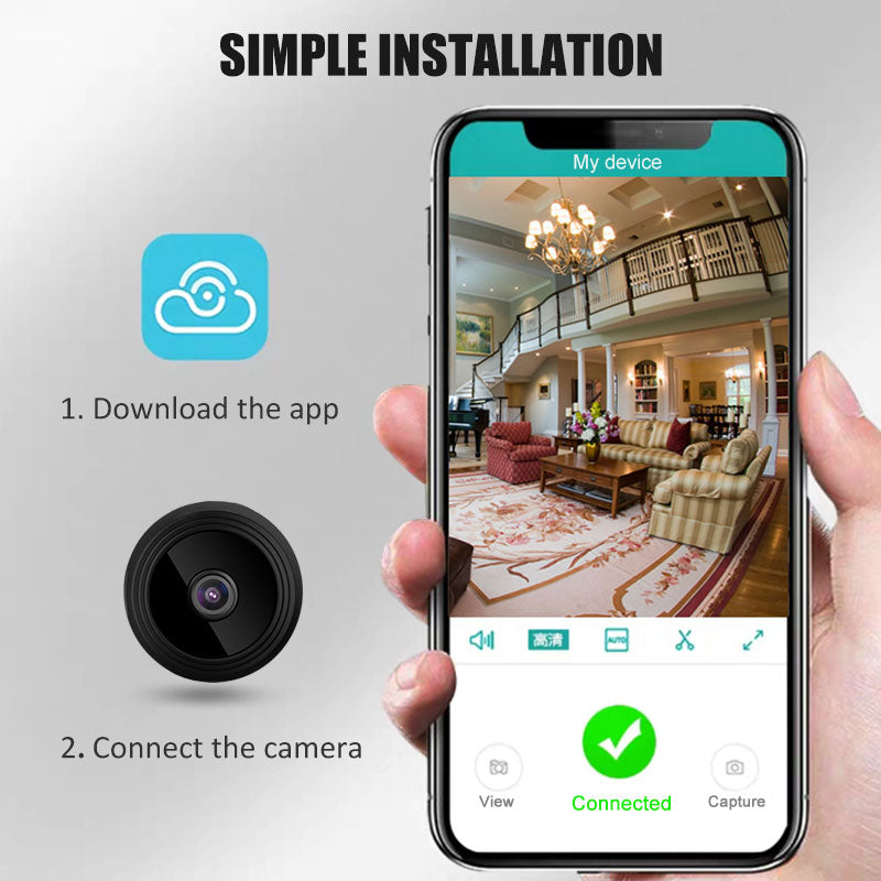 Mini Spy WiFi Camera 1080 P Wireless IP Camera – Brilliant Hippie