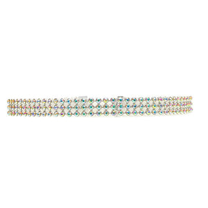 Crystal Bohemia Multicolour Choker Necklace - Brilliant Hippie