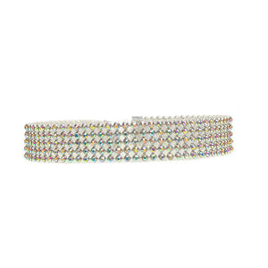 Crystal Bohemia Multicolour Choker Necklace - Brilliant Hippie